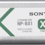 Sony - NP-BX1 Rechargeable Lithium-Ion Battery - Silver