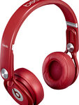 Beats by Dr. Dre - Beats Mixr On-Ear Headphones - Red