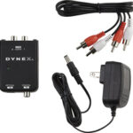 Dynex™ - Optical/Coaxial Digital Audio-to-Analog Audio Converter - Black