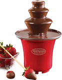 Nostalgia Electrics - Mini Chocolate Fountain - Red/Brown - Image 1