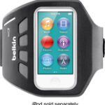 Belkin - EaseFit Plus Armband for 7th-Generation Apple® iPod® nano - Blacktop