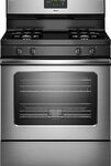 Amana - 30" Self-Cleaning Freestanding Gas Range - Stainless Steel