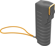 myCharge - All Terrain Portable Power Bank - Gray/Orange - Image 1