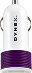 Dynex™ - USB Vehicle Charger - Amethyst
