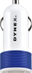 Dynex™ - USB Vehicle Charger - Sapphire