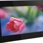 Aluratek - 14" LCD Digital Photo Frame - Black
