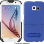 Platinum - Holster Case with Kickstand for Samsung Galaxy S6 Cell Phones - Victoria Blue