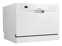 Danby - 22" Tabletop Portable Dishwasher - White