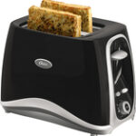 Oster - Inspire 2-Slice Wide-Slot Toaster - Stainless-Steel
