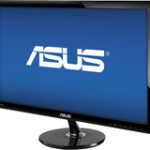 Asus - 27" Widescreen Flat-Panel LED HD Monitor - Black