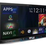 Pioneer - NEX - 7" - Built-In GPS - CD/DVD - Built-In Bluetooth - In-Dash Receiver with Nondetachable Faceplate and Remote - Black