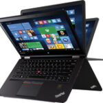 Lenovo - ThinkPad Yoga 2-in-1 14" Touch-Screen Laptop - Intel Core i5 - 8GB Memory - 1TB+16GB Hybrid Hard Drive - Black
