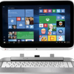 HP - 2-in-1 13.3" Touch-Screen Laptop - Intel Core i3 - 4GB Memory - 500GB+8GB Hybrid Hard Drive - Snow White/Ash Silver