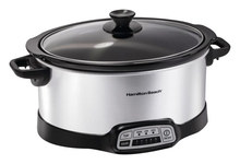 Hamilton Beach - 7-Quart Slow Cooker - Black - Image 1