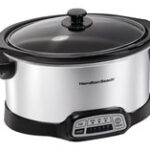 Hamilton Beach - 6-Quart Slow Cooker - Black