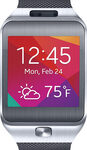 Samsung - Geek Squad Certified Refurbished Gear 2 Smartwatch 58.4mm Metal - Silver/Black