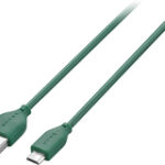Dynex™ - 3' Micro USB-to-USB Charge-and-Sync Cable - Emerald