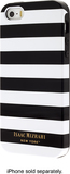 Isaac Mizrahi New York - Monostripe Case for Apple® iPhone® 5 and 5s - Black/White - Image 1