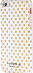 Isaac Mizrahi New York - Mini Dot Case for Apple® iPhone® 5 and 5s - White/Gold