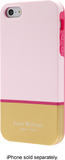 Isaac Mizrahi New York - Color Block Case for Apple® iPhone® 5 and 5s - Light Pink/Gold