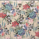 Anna Sui - Cabbage Rose Laptop Sleeve - Tan