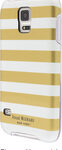 Isaac Mizrahi New York - Case for Samsung Galaxy S 5 Cell Phones - Gold/White