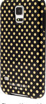 Isaac Mizrahi New York - Case for Samsung Galaxy S 5 Cell Phones - Black/Gold