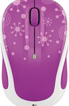 Logitech - M325c Wireless Optical Mouse - Purple Fireworks