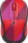Logitech - M325c Wireless Optical Mouse - Red Harlequin
