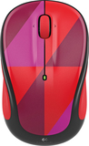 Logitech - M325c Wireless Optical Mouse - Red Harlequin - Image 1