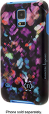 Nanette Lepore - Blurry Brights Case for Samsung Galaxy S 5 Cell Phones - Black - Image 1