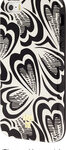 Anna Sui - Hearts Case for Apple® iPhone® 5 and 5s - Black/Cream