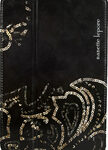 Nanette Lepore - Folio Hard Case for Apple® iPad® mini, iPad mini 2 and iPad mini 3 - Black/Gold