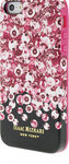 Isaac Mizrahi New York - Glitter Case for Apple® iPhone® 5 and 5s - Pink/Black