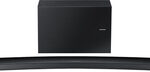 Samsung - 9.1-Channel Curved Soundbar with 8" Wireless Active Subwoofer - Black