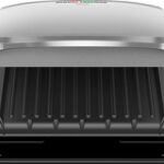 George Foreman - Countertop Indoor Grill - Platinum