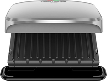 George Foreman - Countertop Indoor Grill - Platinum - Image 1