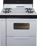 Premier - 36" Freestanding Gas Range - White