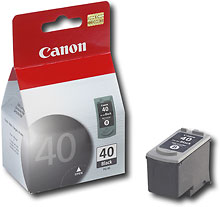 Canon - 40 Ink Cartridge - Black - Image 1
