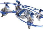 Protocol - Slipstream 4-Channel Radio-Controlled Mini Quad-Copter - White/Blue