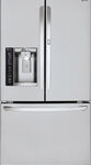 LG - 26.6 Cu. Ft. French Door Refrigerator with Thru-the-Door Ice and Water - Stainless Steel