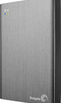 Seagate - Wireless Plus 1TB Portable Hard Drive - Gray