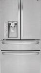 LG - 29.9 Cu. Ft. 4-Door French Door Refrigerator with Thru-the-Door Ice and Water - Stainless Steel