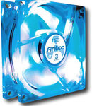 Antec - TriCool 80mm LED CPU Cooling Fan - Clear