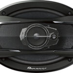 Pioneer - 6" x 9" 3-Way Car Speakers with Multilayer Mica Matrix Cones (Pair) - Black