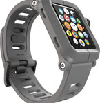 LUNATIK - EPIK Polycarbonate Case and Silicone Band for Apple Watch™ 42mm - Gray