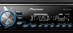 Pioneer - Built-In Bluetooth - Apple® iPod®-Ready - In-Dash Digital Media Receiver with Detachable Faceplate - Blue