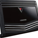 Kenwood - 1000W Class D Mono Amplifier with Variable Low-Pass Crossover - Black