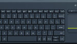 Logitech - K400 Plus Wireless Keyboard - Black
