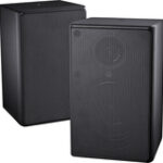 Insignia™ - 2-Way Indoor/Outdoor Speakers (Pair) - Black